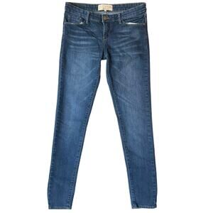 Cafe Denim Women’s Denim Waxed Skinny Jeans Size 7/8, Blue